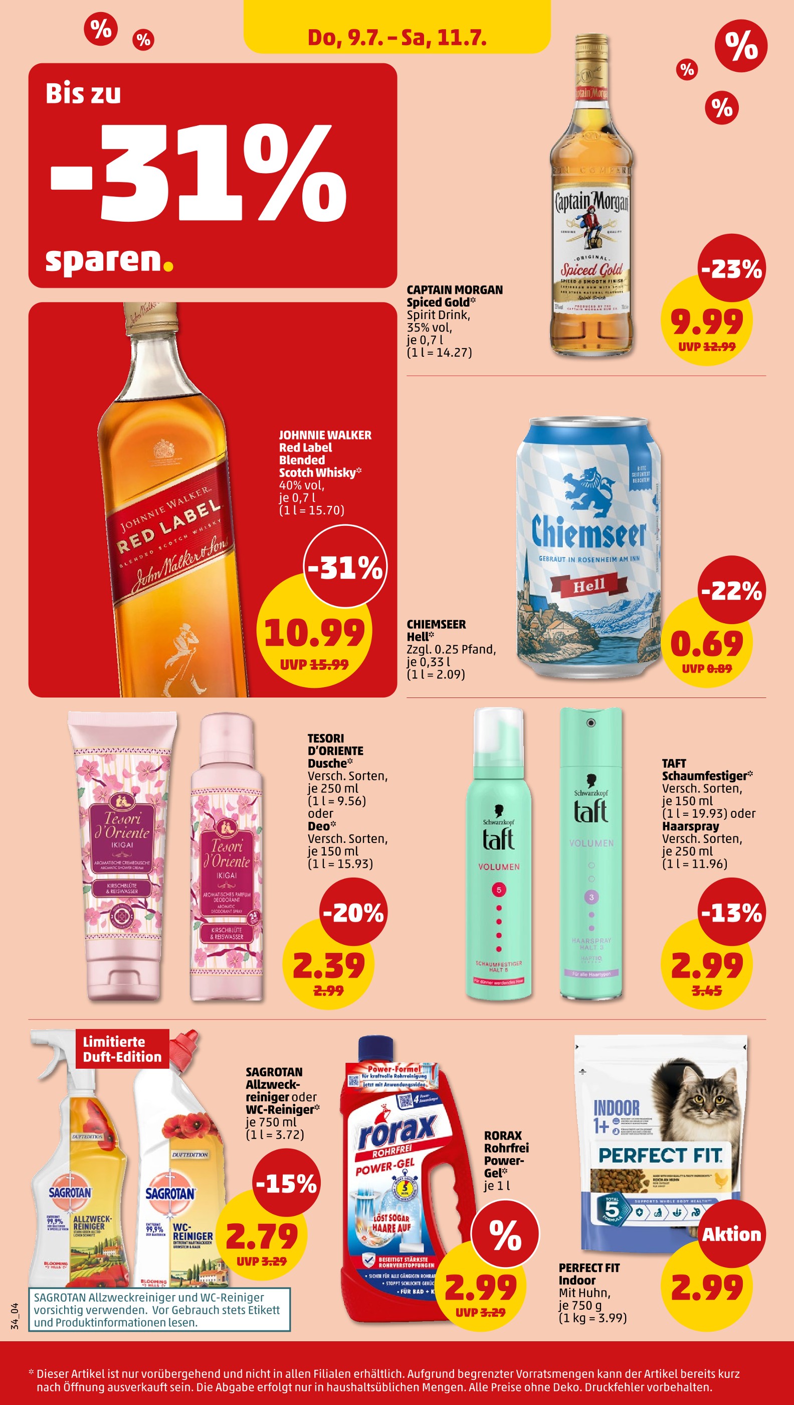 Spirituosen im Penny Prospekt Wer günstig will, muss Penny. auf S. 42